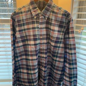 NWT Ralph Lauren Plaid Oxford